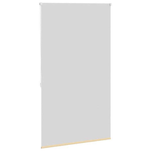 vidaXL Roller blind blackout 104.4x175 cm Fabric Width 100 cm beige