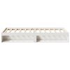 vidaXL Day Bed without Mattress White 90x190 cm Solid Wood Pine