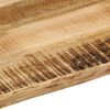 vidaXL Table Top Live Edge 70x60x2.5 cm Solid Wood Rough Mango