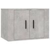 vidaXL 4 Piece TV Cabinet Set Concrete Grey Engineered Wood