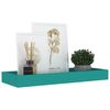 vidaXL Loggia Wall Shelves 4 pcs Blue 40x15x4 cm MDF