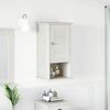 vidaXL Bathroom Cabinet VIGO White and Antique White 37 x 34 x 71.5 cm