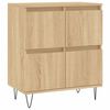 vidaXL Sideboards 3 pcs Sonoma Oak Engineered Wood