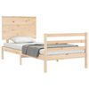 vidaXL Bed Frame without Mattress 100x200 cm Solid Wood