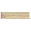 vidaXL Wall Shelves 2 pcs Sonoma Oak 75x16.5x16.5 cm Engineered Wood