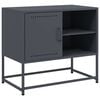 vidaXL TV Cabinet Anthracite 68x39x60.5 cm Steel