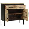 vidaXL Sideboard Brown 70 x 35 x 70 cm Solid Mango wood