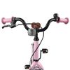 vidaXL Kids Bike 18'' for 5-7 Years Old Light Pink