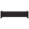vidaXL Livestock Feeding Trough Black 108 x 50 x 28 cm
