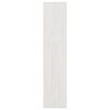 vidaXL Book Cabinet/Room Divider White 100x30x135.5 cm Solid Pinewood