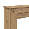 vidaXL Fireplace Surround Artisan Oak 90x30x90 cm Engineered Wood