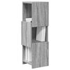 vidaXL Corner Cabinet Grey Sonoma 25.5x25x80cm Engineered Wood