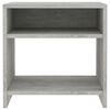 vidaXL Bedside Cabinets 2 pcs Concrete Grey 40x30x40 cm Engineered Wood
