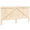vidaXL Headboard 200x104 cm Solid Wood Pine