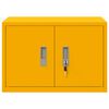 vidaXL Storage Cabinet Mustard Yellow 60 x 40 x 40 cm Steel
