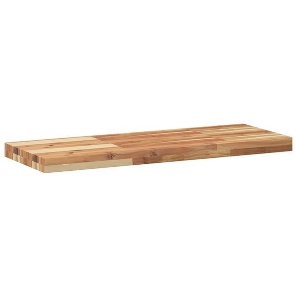 vidaXL Floating Shelf 80x30x4 cm Oil Finished Solid Wood Acacia