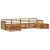 vidaXL Sofa Sets 6 pcs Solid Acacia Wood