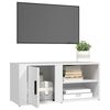 vidaXL TV Cabinet White 80x31,5x36 cm Engineered Wood