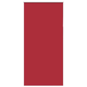 vidaXL Roller Blind Blackout Red 115x230 cm Fabric Width 110.7 cm Polyester