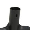vidaXL Shovel Head Black 34.5 x 24 cm Powder-Coated Steel