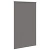 vidaXL Roller Blind Blackout Grey 145x230 cm Fabric Width 141.6 cm Polyester