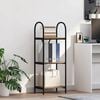 vidaXL Bookshelf Artisan Oak 40 x 30 x 109 cm Engineered wood