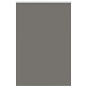 vidaXL Roller Blind Blackout Grey 155x230 cm Fabric Width 151.6 cm Polyester