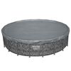 Bestway Pool Cover &Oslash;4.27 m Round Polyester Grey