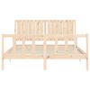 vidaXL Bed Frame without Mattress 160x200 cm Solid Wood Pine