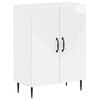 vidaXL Bathroom Storage Cainet HAARLEM High Gloss White