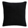 vidaXL Cushion Covers 4 pcs Velour 50x50 cm Black