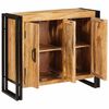 vidaXL Sideboard Brown 80 x 33 x 70 cm Solid mango wood