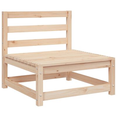 vidaXL Garden Sofa 2-Seater Solid Wood Pine