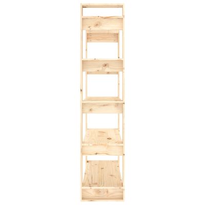 vidaXL Book Cabinet/Room Divider 80x35x160 cm Solid Wood