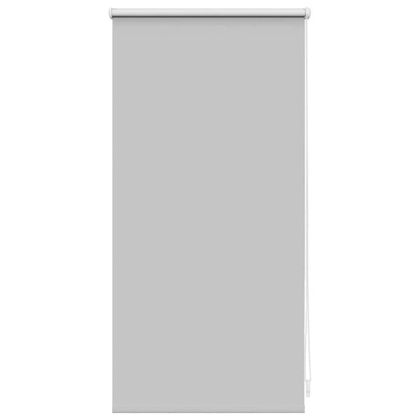 vidaXL Roller Blind Blackout 44.4x100 cm Fabric Width 40 cm Grey