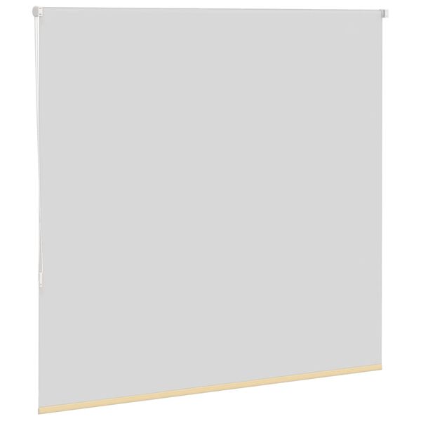 vidaXL Roller Blind Blackout Beige 150x175 cm Fabric Width 146.6 cm Polyester
