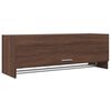 vidaXL Wardrobe Brown Oak 100x32,5x35 cm Engineered Wood