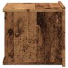vidaXL Wall-mounted Bedside Cabinet Old Wood 40x32x30 cm