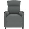vidaXL Massage Chair Dark Grey Fabric