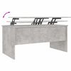 vidaXL Coffee Table Concrete Grey 102x50.5x46.5 cm Engineered Wood