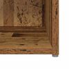 vidaXL TV Cabinet Set 2 pcs Old Wood 37 x 35 x 37.5 cm Engineered Wood