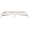 vidaXL Bed Frame without Mattress White 160x200 cm Solid Wood Pine