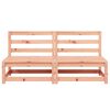 vidaXL Garden Sofas Armless 2 pcs 70x70x67 cm Solid Wood Douglas