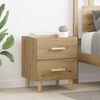 vidaXL Bed Cabinet Artisan Oak 40 x 35 x 47.5cm Engineered Wood