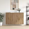 vidaXL Wall-Mounted Cabinet 2 pcs Artisan Oak 69.5 x 34 x 90 cm