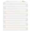 vidaXL Garden Planter White 110x40x46 cm Solid Wood Pine