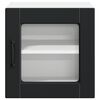 vidaXL Kitchen Cabinet 2 pcs Black 40 x 31 x 40 cm Engineered Wood