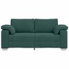 vidaXL Sofa Dark Green 180 x 77 x 82 cm Fabric