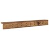 vidaXL Wall-Mounted Coat Rack Old Wood 100 x 10.5 x 10.5 cm