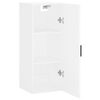 vidaXL Wall Mounted Cabinet White 34.5x34x90 cm